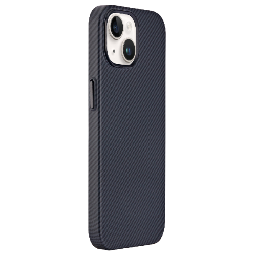 ISY Cover ISC 3733 Carbon iPhone 15 Zwart (2V221934)
