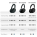 SONY WH1000XM5S.CE7 Over-ear Draadloze hoofdtelefoon Met Noise-cancelling Zilver