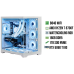 EXTREMEGAMER X EDT LVL 2 BK&Wr V4 - AMD Ryzen 7 8700F - 16 GB - 1 TB - GeForce RTX™ 5060 Ti