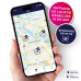 LOCA 2 GPS Tracker Zonder abonnement 3 jaar batterijduur Zwart