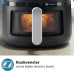 PHILIPS   Airfryer 3000-serie - NA231/00 - Kijkvenster - RapidAir Plus - 6,2 L - Tot 5 Personen - Zwart - Heteluchtfriteuse - Zwart