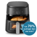PHILIPS   Airfryer 3000-serie - NA231/00 - Kijkvenster - RapidAir Plus - 6,2 L - Tot 5 Personen - Zwart - Heteluchtfriteuse - Zwart