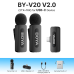 BOYA BY-V20 V2.0 Wireless mic for USB-C 2TX + 1RX
