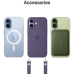 APPLE SW iPhone 17 - 5G - 256 GB - Mist Blue - Bundle - Oplader + Screenprotector