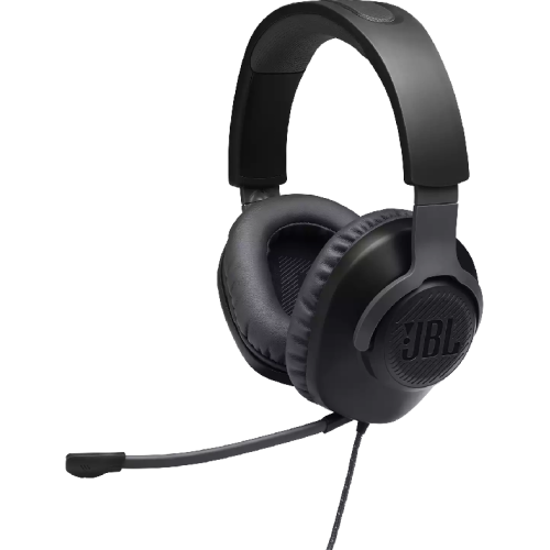 JBL 100 JBLQUANTUM100BLK Over-ear Bedrade gaming-headset Zwart