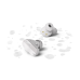 PHILIPS TAT3508WT/00 WRLS TWS HYBRID ANC White In-ear Draadloze oordopjes Met Noise-cancelling Wit