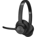 ISY IHS-8100 On-ear Draadloze headset Met Noise-cancelling Zwart
