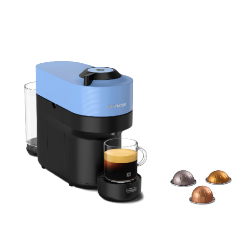 DE LONGHI Nespresso Vertuo Pop  ENV90.A - Grote kopmaten - Centrifusion - Capsulemachine - Blauw