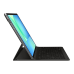 SAMSUNG Galaxy Tab S10 FE+ Book Cover Keyboard Slim AZERTY - Toetsenbord en beschermhoes - Zwart
