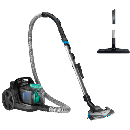 PHILIPS PowerPro Active (FC9550/09) - Stofzuiger - Met Zakloze technologie - Max zuigvermogen 900 W - Zwart