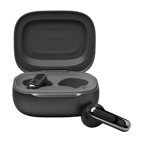 JBL LIVE FLEX 3 In-ear Draadloze oordopjes Met Noise-cancelling Zwart