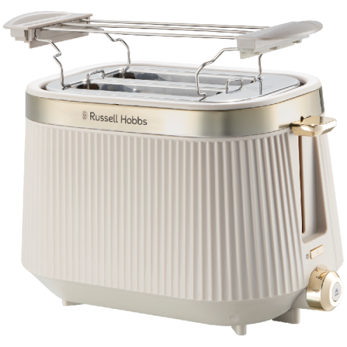 RUSSELL HOBBS Brontë Stone 2 Snedes Broodrooster Stone Beige