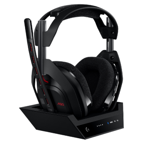 LOGITECH G ASTRO A50 Lightspeed On-ear Draadloze gaming-headset Zwart