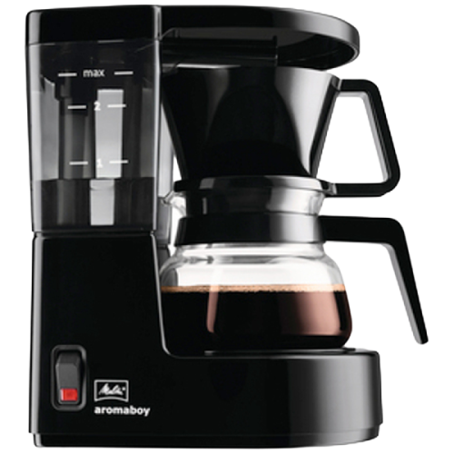 MELITTA Aromaboy - Koffiezetapparaat met Glazen kan - 0,3 l - Zwart