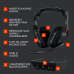 LOGITECH G ASTRO A50 Lightspeed On-ear Draadloze gaming-headset Zwart