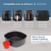PHILIPS Airfryer Kit Baking Pan en Muffin Cups (HD9925/01)