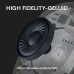 LOGITECH G435 Lightspeed 981-001050 Over-ear Draadloze gaming-headset Zwart