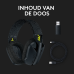 LOGITECH G435 Lightspeed 981-001050 Over-ear Draadloze gaming-headset Zwart