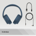 SONY WH-CH720N Over-ear Draadloze hoofdtelefoon Met Noise-cancelling Blauw