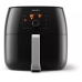 PHILIPS HD9650/90 DEEP BLK/SILV 2-P XXL - Airfryer - Zwart - 1,4 kg - 2225 W