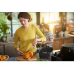 PHILIPS HD9650/90 DEEP BLK/SILV 2-P XXL - Airfryer - Zwart - 1,4 kg - 2225 W