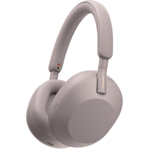 SONY WH1000XM5 Smoky Over-ear Draadloze hoofdtelefoon Met Noise-cancelling Roze