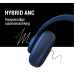 FRESH N REBEL Clam Ace 3HP4300TB Over-ear Draadloze hoofdtelefoon Met Noise-cancelling Blauw