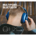 FRESH N REBEL Clam Ace 3HP4300TB Over-ear Draadloze hoofdtelefoon Met Noise-cancelling Blauw