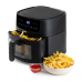 DOMO DO1126FR DELIFRYER WINDOW - Hetelucht friteuse - Zwart - 1,5 kg - 1500 W