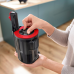 BOSCH Unlimited 10 pro animal - Steelstofzuiger 3 in 1 - Autonomie 80 min - Rood