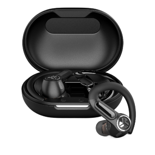 JLAB Epic Sport ANC 3 Draadloze Oordopjes - Bluetooth - In ear - Zwart In-ear Draadloze sport-oordopjes Met Noise-cancelling Zwart
