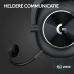 LOGITECH met stand Pro X 2 Lightspeed 991-000550 Over-ear Draadloze headset Met Noise-cancelling Zwart