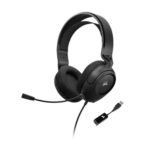 CORSAIR HS35 Surround V2 CA-9011386-EU Over-ear Bedrade gaming-headset Zwart