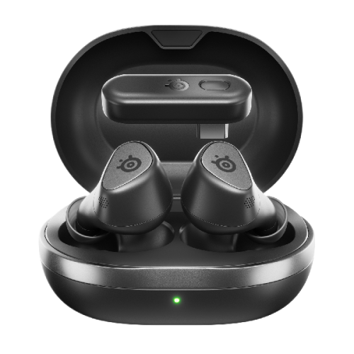 STEELSERIES Arctis GameBuds PS5 PC 61680 In-ear Draadloze gaming-headset Met Noise-cancelling Zwart