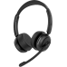 ISY IHS-8200 met laadstation On-ear Draadloze headset Met Noise-cancelling Zwart