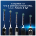 ORAL B Opzetborstel Crossaction Zwart 8 stuks (8006540893388)