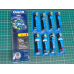 ORAL B Opzetborstel Crossaction Zwart 8 stuks (8006540893388)