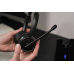ISY IHS-8200 met laadstation On-ear Draadloze headset Met Noise-cancelling Zwart