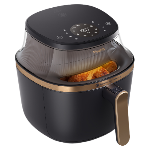 PHILIPS NA332/00 - Airfryer - Zwart - 6,2 kg - 1700 W