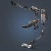 ROWENTA X-Force 14.80 Animal RH9B74WO - Steelstofzuiger - Autonomie 90 min - Grijs