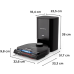 ROWENTA X-PLORER Serie 240+ RR9695WH met leegstation - Robostofzuiger - Met Mop-functie - Zwart