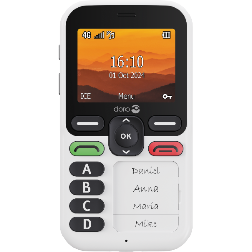 DORO LEVA X10 4G Seniorphone met SOS Button + GPS