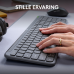 LOGITECH Draadloze toetsenbord en muis MK950 Signature Slim AZERTY Zwart (920-012485)