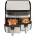 MOULINEX EZ905D20 DUAL EASY FRY&GRILL - Airfryer - Inox - 2,2 kg - 2450 W