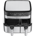 MOULINEX EZ905D20 DUAL EASY FRY&GRILL - Airfryer - Inox - 2,2 kg - 2450 W