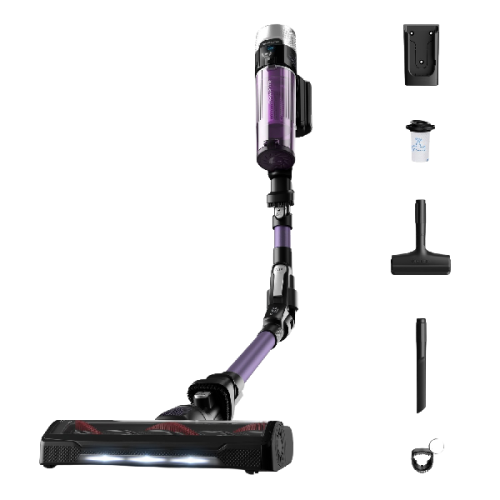 ROWENTA X-Force Flex Allergy 9.60 RH2039WO Paars - Steelstofzuiger 2 in 1 - Autonomie 45 min - Max zuigvermogen 100 W - Paars