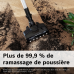 BOSCH 18 V Unlimited 7 (BCS711XXL) - Stofzuiger 2 in 1 - Autonomie 40 min - Wit
