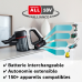 BOSCH 18 V Unlimited 7 (BCS711XXL) - Stofzuiger 2 in 1 - Autonomie 40 min - Wit