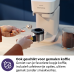 PHILIPS Baristina - BAR300/00 - Semi-Automatische Espressomachine - Pistonmachine - Koffiemachine met Bonen - Wit - Semi automatische espressomachine - Wit