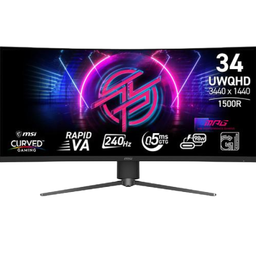 MSI MPG 346CQRF X24 - 34 inch - UWQHD - VA (Vertical Alignment)